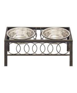 Non Slip Stainless Steel Metal <b>Dog</b> <b>Bowl</b> With Strong Durable Raised <b>Stand</b> For Safe And Stable Feeding For All <b>Dogs</b> - Product Image 6