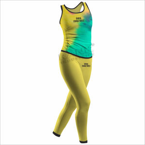 Vêtements de sport confortables Ensemble de yoga pour femmes Ensemble de yoga pour femmes de couleur contrastée Ensemble de yoga pour femmes à séchage rapide - Product Image 3