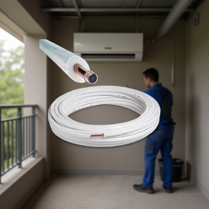 Rotolo da 15m di Tubo di Rame Isolato da 3/8 Pollici, Spessore 1mm, per Condizionamento d'Aria - Product Image 3