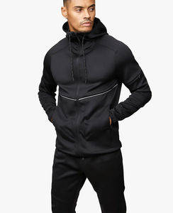 Conjunto Deportivo Personalizado OEM para Hombre, Transpirable, con Capucha, Estampado Vintage, Ropa Deportiva, Conjunto para Correr, Moda de Invierno - Product Image 2