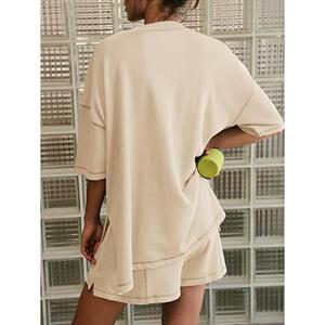Women <b>Top</b> <b>and</b> <b>Shorts</b> <b>Set</b> Wholesale Ladies Matching Outfit for Fashion Retailers <b>and</b> Online Clothing Shops - Product Image 4