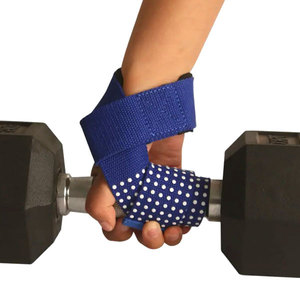 Unisex Custom Logo Wholesome Neoprene Cotton Wrist Straps Breathable Fitness <b>Exercise</b> Lifting <b>Bands</b> Weight Training Custom Brand - Product Image 4