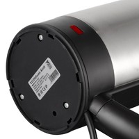 Extérieur 0.5L Petite Bouilloire Électrique de Voyage en Acier Inoxydable Chaudière à Eau Chaude Portable avec 2 Tasses à Eau avec Protection Ébullition-Sec