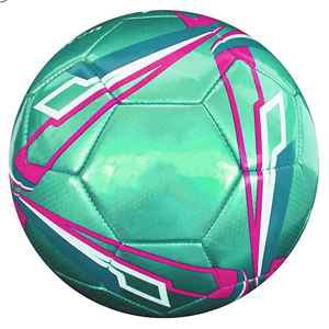 Balón de fútbol de entrenamiento para jugadores jóvenes diseñado con paneles coloridos, fuerte retención de aire y acabado suave para el desarrollo de habilidades - Product Image 4