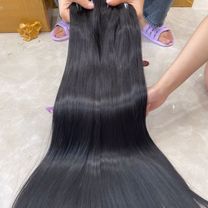 Vente en gros 12A Grade cuticules alignés vendeurs paquets de cheveux vierges crus vietnamiens 40 pouces de cheveux humains - Product Image 1