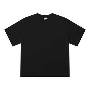 Haute qualité vierge 100% coton sérigraphie personnalisée surdimensionné Streetwear lourd unisexe T-shirt pour hommes - Product Image 4