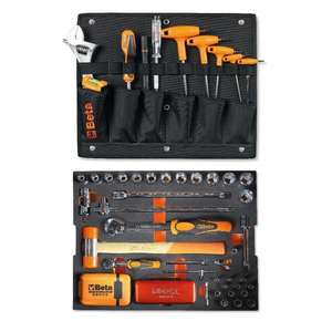 Surtido BETA de 116 herramientas de reparación de automóviles en bandeja de espuma EVA COMBO C99V3/2C Caja de herramientas - Product Image 1