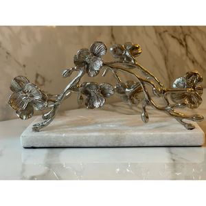 Porte-serviettes de table Design rose couleur or vintage, porte-mouchoirs en métal de qualité exclusive, accessoires de serviette de table à vendre - Product Image 2