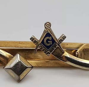 Fabrication en usine de boutons de manchette et pinces à cravate boussoles maçonniques personnalisées franc-maçon boutons de manchette maçonniques de haute qualité pour hommes - Product Image 2