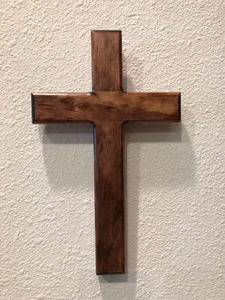 Nautique Antique Tenture Murale En Bois Croix En Bois Croix Française Plaque Suspendue Christian Bois Croix Cadeau - Product Image 6