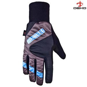 Deko Gants d'équitation en cuir à doigts entiers Gants de cyclisme coupe-vent pour l'hiver Sports tout-terrain Équipement de cyclisme - Product Image 3
