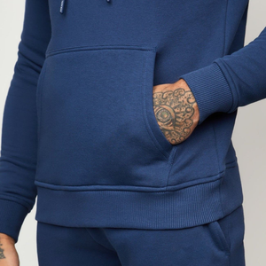 2025 New Arrival <b>Men's</b> <b>Slim</b> <b>Fit</b> <b>Joggers</b> Tracksuit with Bottom Zip Hoodie Ribbon Design Custom Logo Print for Winter - Product Image 4