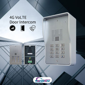 Intercomunicador de Audio Gainwise 4G 3G para Edificios de Departamentos, con Teclado, 200 Usuarios, Resistente al Agua, Alimentación por CC, GSM Inalámbrico, Cobre - Product Image 1