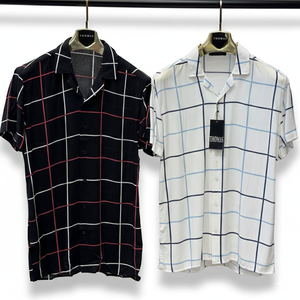 Chemise à manches courtes pour homme à motif floral, coupe décontractée, tissu satiné léger, design élégant pour l'été, tenue décontractée, tenue de vacances - Product Image 3