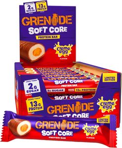 Barra de Proteína con Núcleo Suave de Crema de Huevo Grenade Edición Limitada (18 × 45g) - Product Image 2