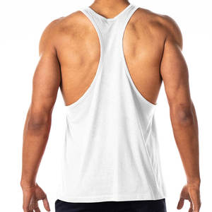 Sublimación de alta calidad de los hombres Stringer logotipo personalizado de calidad a granel/al por mayor personalizado Stringer gimnasio camiseta sin mangas - Product Image 2
