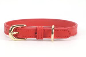 2025 Fabricante al por mayor logotipo personalizado ajustable collar de cuero para perros fábrica personalizada de alta calidad Pu para mascotas - Product Image 2