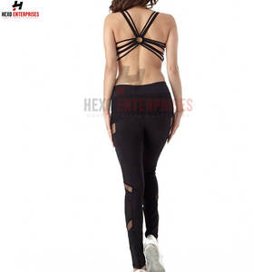 2024 High Waist Black Yoga <b>Leggings</b> for Women Casual Style Sexy Fitness <b>Fashion</b> Plus Size Wholesale - Product Image 5