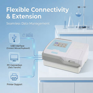 Analizador de Fluorescencia Automatizado Avanzado, Lector de Microplacas Totalmente Automático de 96/48 Pocillos, Análisis <span class=keywords><strong>ELISA</strong></span> para Detección Bioquímica - Product Image 3
