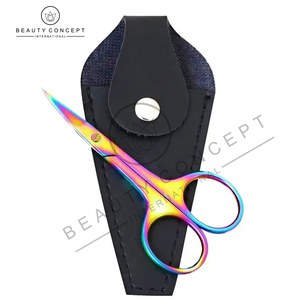 กรรไกรตัดเล็บสแตนเลส ปลายแหลม ดีไซน์สวยงาม สีรุ้ง นานาชาติ สำหรับดูแลหนังกำพร้า เป็นมิตรต่อสิ่งแวดล้อม สำหรับคนถนัดขวา - Product Image 3