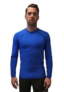 Long Sleeve Custom Rashguard Compression Fit Gym Top OEM Sublimation Quick Dry Fabric Activewear Made in Pakistan - Product Image 4