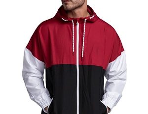 Chaqueta Cortavientos Deportiva de Alta Calidad, Chaqueta Deportiva Transpirable Resistente al Agua para Hombre - Product Image 5