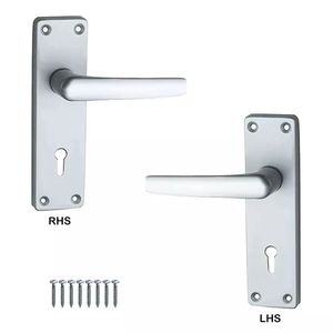 New Aluminium <b>Door</b> Lever Handle <b>Lock</b> <b>for</b> Villa Hotel School Workshop <b>for</b> Kitchen Living Room Dresser Drawer Outdoor Security Use - Product Image 2