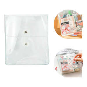 กระเป๋าใส่ดินสอ/แฟ้มใสกันน้ำ - คละสี - Product Image 1