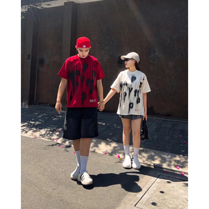 ODM OEM Floral <b>T</b>-<b>Shirt</b> Custom Size Loose Fit Short Length Embroidered Over-sized for Teenagers Made Vietnam for Man and Women - Product Image 4