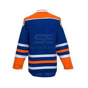 2025 cómodo transpirable precio bajo Venta caliente logotipo personalizado impresión conjuntos de uniformes de hockey sobre hielo - Product Image 2