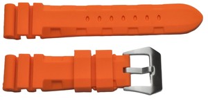 JD1611 Unisex High Quality Nylon <b>Smart</b> <b>Watch</b> <b>Bands</b> Orange Silicone Quick Release 22 Classic Water Resistant Bracelet - Product Image 3