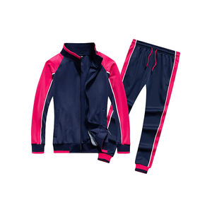 Ensemble de survêtement deux pièces en molleton épais de qualité supérieure pour femme, personnalisable, vente en gros 2026 - Product Image 5