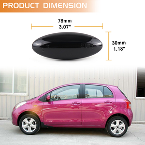 Feux de position latéraux LED clignotants lumineux pour <span class=keywords><strong>Toyota</strong></span> <span class=keywords><strong>Yaris</strong></span> RAV4 Auris COROLLA, clignotants séquentiels pour ailes de voiture - Product Image 5