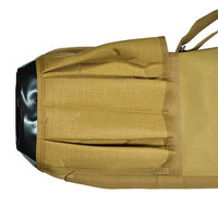 Carquois latéral Cordura avec logo personnalisé pour les amateurs de tir à l'arc avec coutures épaisses et plusieurs tubes fléchés pour l'organisation