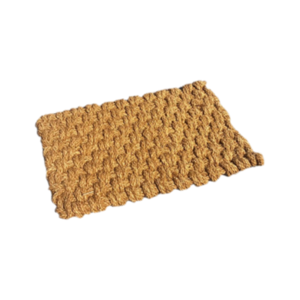 Coconut Fiber Coir Mat Indoor for Entrance and Floor Protection Common Brown Rectangle - Product Image 1