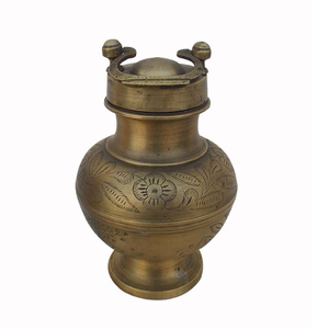 Pot à eau Lota Pooja article maison hôtel bureau cérémonie religieuse laiton Kalash hindou Pooja articles en gros direct usine prix - Product Image 1