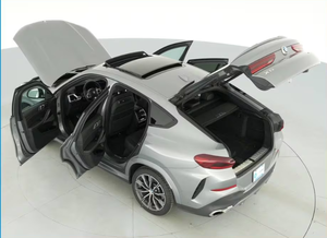 2025 X6 xDrive40i SUV 4 portes AWD (3.0L 6 cylindres turbo essence/électrique hybride léger 8A) - Product Image 5