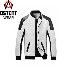 2024 Custom Made High Quality Men's Winter Sports Bomber <b>Jacket</b> Stand Collar Waterproof Canvas Material Wholesale Low Price - Product Image 4