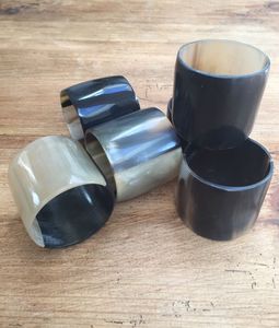 Rond de serviette en corne de luxe en gros Rond de serviette de designer de haute qualité pour la maison moderne Décoration de table Fabriqué par HF CRAFTS - Product Image 6