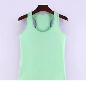 เสื้อกล้ามระบายอากาศได้ดีสำหรับผู้หญิงเสื้อกีฬาสีขาวลำลองสำหรับผู้หญิงเสื้อออกกำลังกายขนาดพลัสไซส์ออกแบบโลโก้ได้ตามต้องการ - Product Image 5