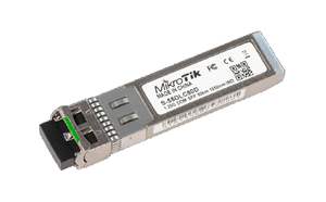 Módulo SFP MikroTik S-55DLC80D, 1.25Gb/s, 2x LC, 1550nm, 80km, DDM, Monomodo - Product Image 1