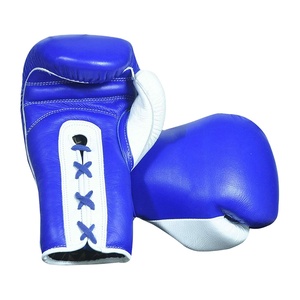 Boxing Gloves Laced Non-Slip for Training Sparring Lightweight Design with Extra Protection Cowhide Leather - Product Image 5