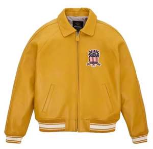 Chaqueta Varsity Personalizada para Hombre, con Capucha y Cuello Alto, Bordada en Chenilla, Impermeable, Transpirable, Resistente al Viento, Reversible, para Invierno y Actividades al Aire Libre - Product Image 1