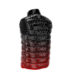 Impermeable cremallera Puffer chaleco hombres personalizado al por mayor sin mangas abajo Puffer chaqueta chaleco hombre chaquetas - Product Image 2