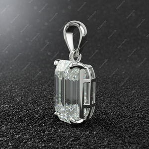 ไอเดียของขวัญคริสต์มาสสำหรับคุณแม่ คุณพ่อ ภรรยา สามี เครื่องประดับเงินแท้ 925  จี้และชาร์มเพชรแท้ ดีไซน์เฉพาะตัว  ประดับมรกต - Product Image 2