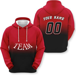 Men's and Women's Quick Dry Cotton Blended Baseball <b>Hoodies</b> Street Wear Sublimation <b>Hoodies</b> - Product Image 6