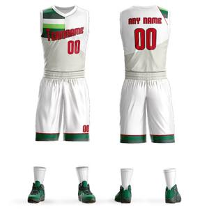 Ropa de baloncesto personalizada, Jersey, pantalones cortos, uniforme deportivo, conjuntos para hombre, camiseta de práctica reversible por sublimación, conjunto de baloncesto - Product Image 5