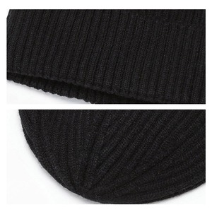 Personalizar nueva letra Jacquard Pullover Beanie Hat Otoño Invierno Hip Hop Y2k Bonnet Outdoor Warm Knitted Cold Cap - Product Image 5
