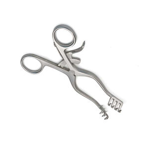 WEITLANER RETRACTOR AUTORRETENCIÓN 14CM 3x4 PUNTAS AFILADAS Acero Inoxidable Adson Retractor Instrumentos Quirúrgicos - Product Image 3