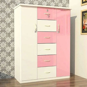 Armoire en plastique autoportante du Vietnam avec 2 portes verrouillables, 130 cm de haut, I Thnh Furniture pour la maison ou l'appartement - Product Image 1